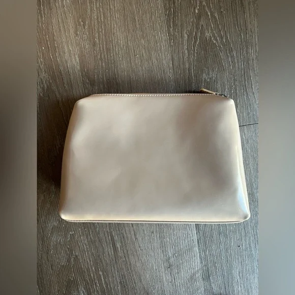 STAUD Beige Leather Tote Bag - Picture 11 of 12